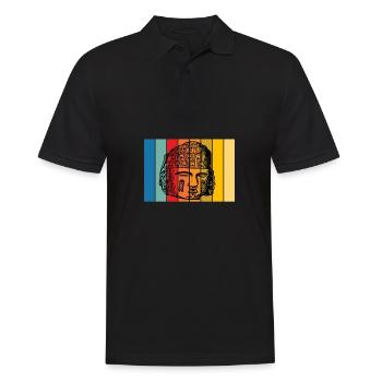 Calendario Azteca Mexican Heritage Maya Aztec - Polo Homme - noir - Devant - Kai (181cm)
