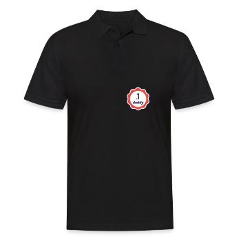Fille protectrice papa, sortir avec ma fille - Polo Homme - noir - Devant - Kai (181cm)