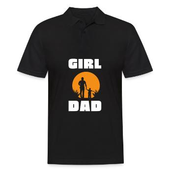 Fille protectrice papa, sortir avec ma fille - Polo Homme - noir - Devant - Kai (181cm)