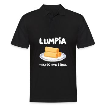Filipino Pride Pinoy Spring Roll Lumpia Thats How - Männer Poloshirt - Schwarz - Vorne - Kai (181cm)