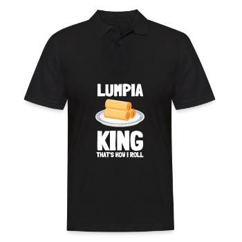 Filipino Pride Pinoy Spring Roll Lumpia Thats How - Männer Poloshirt - Schwarz - Vorne - Kai (181cm)