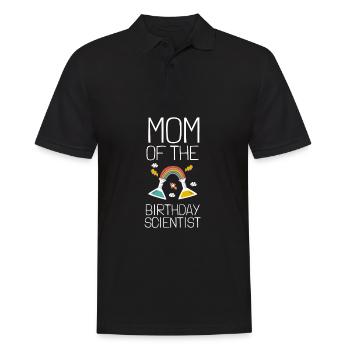 10 Years Old Science Birthday Kid 9 - Men's Polo Shirt - black - Front - Kai (181cm)