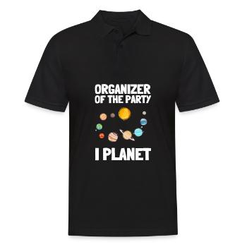 10 Years Old Science Birthday Kid 9 - Men's Polo Shirt - black - Front - Kai (181cm)