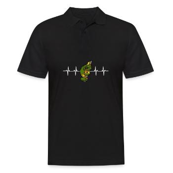 Agalychnis Callidryas Red Eyed Tree Frog - Männer Poloshirt - Schwarz - Vorne - Kai (181cm)