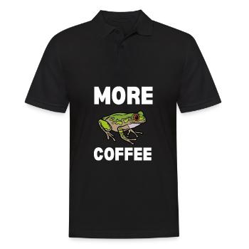 Agalychnis Callidryas Red Eyed Tree Frog - Männer Poloshirt - Schwarz - Vorne - Kai (181cm)