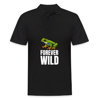 Agalychnis Callidryas Red Eyed Tree Frog - Männer Poloshirt - Schwarz - Vorne - Kai (181cm)