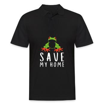 Agalychnis Callidryas Red Eyed Tree Frog - Männer Poloshirt - Schwarz - Vorne - Kai (181cm)