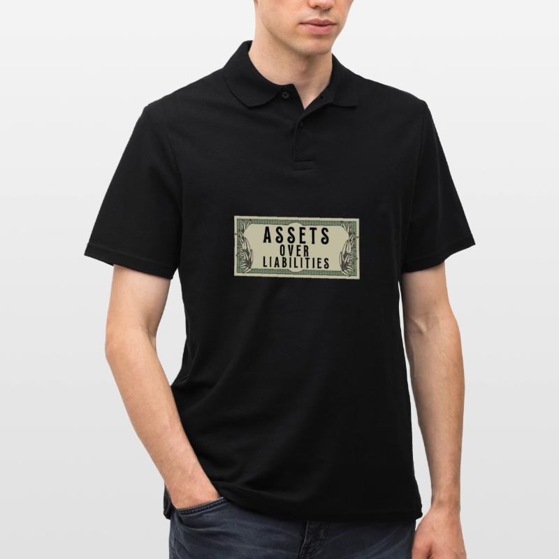 Actifs sur passifs Entrepreneur comptable Polo Homme