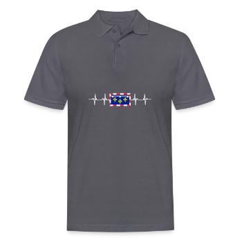 France Centre Val De Loire - Men's Polo Shirt - charcoal grey - Front - Nico (186cm)