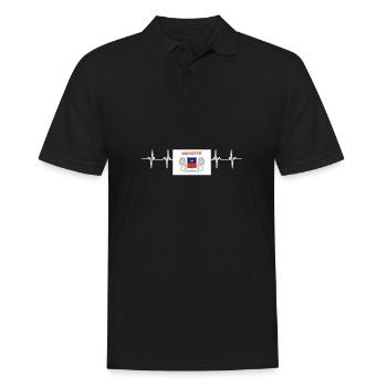 France Mayotte - Polo Homme - noir - Devant - Kai (181cm)