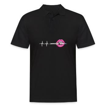 Botox Plastic Surgery And Aesthetic Nurse Injector - Men's Polo Shirt - black - Front - Kai (181cm)