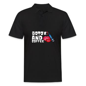 Botox Plastic Surgery And Aesthetic Nurse Injector - Men's Polo Shirt - black - Front - Kai (181cm)