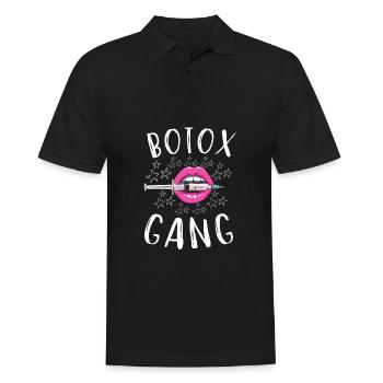 Botox Plastic Surgery And Aesthetic Nurse Injector - Men's Polo Shirt - black - Front - Kai (181cm)
