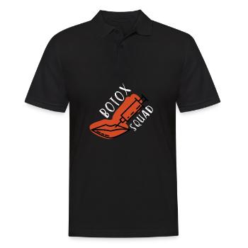Botox Plastic Surgery And Aesthetic Nurse Injector - Men's Polo Shirt - black - Front - Kai (181cm)