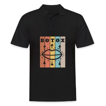 Botox Plastic Surgery And Aesthetic Nurse Injector - Men's Polo Shirt - black - Front - Kai (181cm)