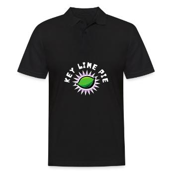 Key Lime Pie Tarte au citron Dessert - Polo Homme - noir - Devant - Kai (181cm)