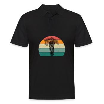 Vegan Vegetarian Veggie Organic Celery Juice - Men's Polo Shirt - black - Front - Kai (181cm)
