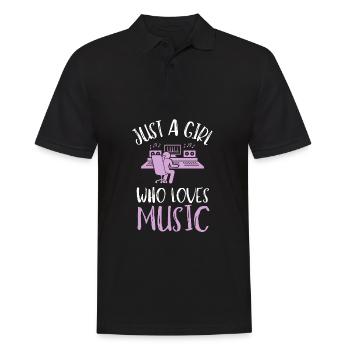 I'll Be At My Desk- Sound Engineer Recording - Männer Poloshirt - Schwarz - Vorne - Kai (181cm)