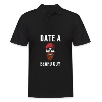 This Beard Is Taken - Bearded Man Valentines Day - Men's Polo Shirt - black - Front - Kai (181cm)