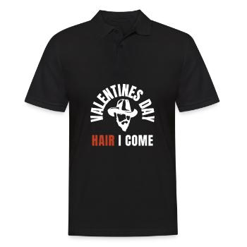 This Beard Is Taken - Bearded Man Valentines Day - Men's Polo Shirt - black - Front - Kai (181cm)