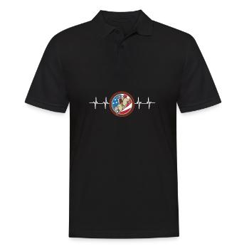 Future Bull Rider Steer Riding - Polo Homme - noir - Devant - Kai (181cm)