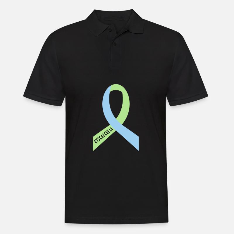 SPED Neurodiversity Dyscalculia - Männer Poloshirt - Schwarz
