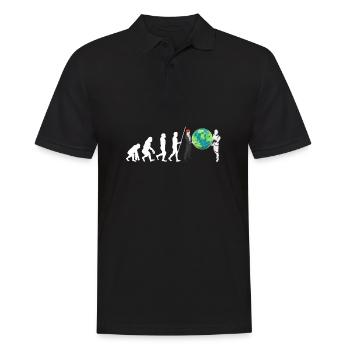 Artificial Intelligence Ai Chat - Männer Poloshirt - Schwarz - Vorne - Kai (181cm)