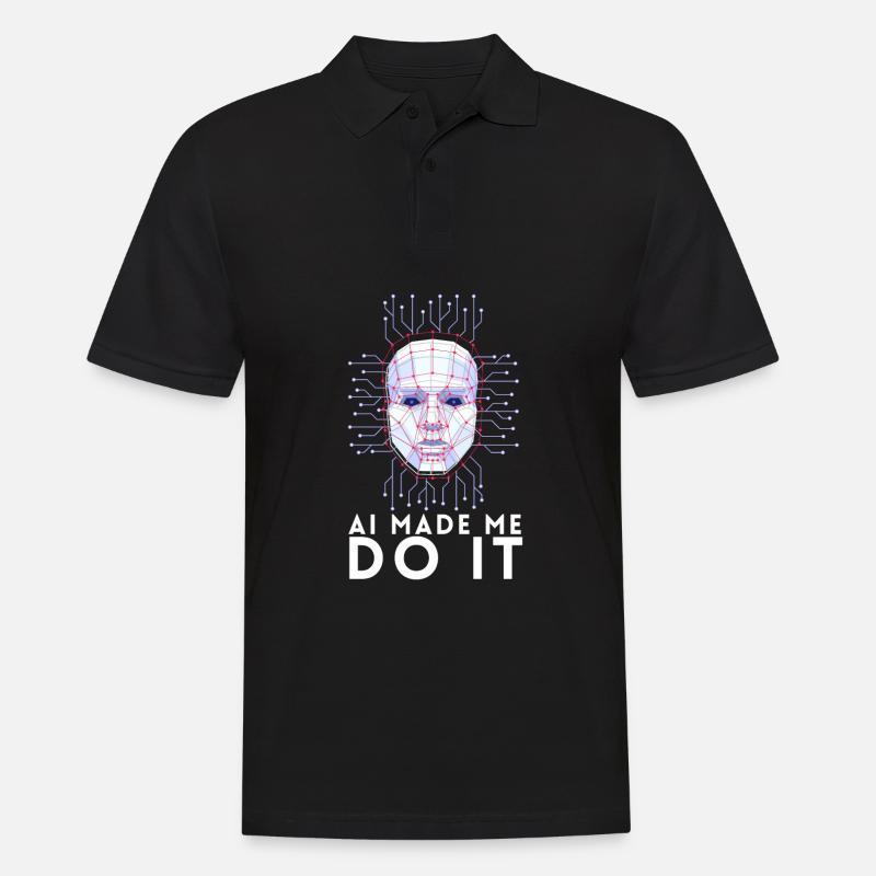 Artificial Intelligence Ai Chat - Men's Polo Shirt - black