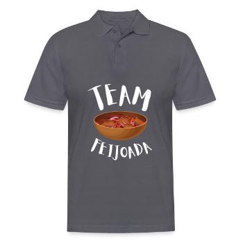 Brazil Brazilian Pork Bean Stew Feijoada - Männer Poloshirt - Anthrazit - Vorne - Nico (186cm)