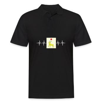 Georgian Flag - Men's Polo Shirt - black - Front - Kai (181cm)
