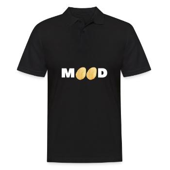 Juste une fille qui aime les croustilles - Polo Homme - noir - Devant - Kai (181cm)