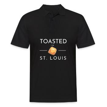 Raviolis grillés à St. Louis - Polo Homme - noir - Devant - Kai (181cm)
