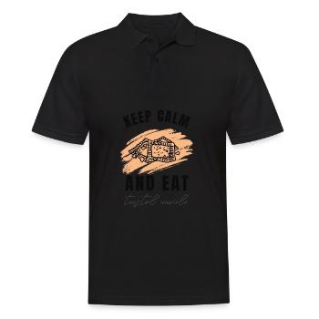 Raviolis grillés à St. Louis - Polo Homme - noir - Devant - Kai (181cm)