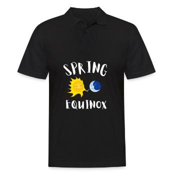 Premier jour de l’équinoxe de printemps - Polo Homme - noir - Devant - Kai (181cm)
