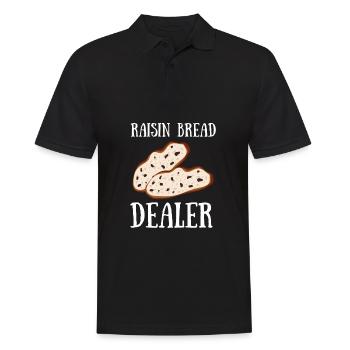 Cuisson du pain aux raisins secs - Polo Homme - noir - Devant - Kai (181cm)