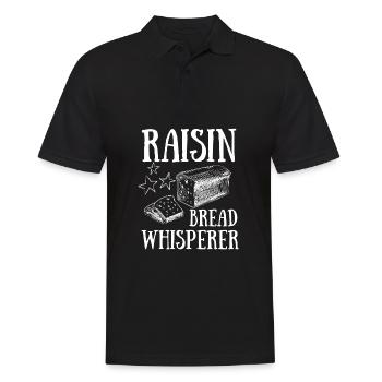 Cuisson du pain aux raisins secs - Polo Homme - noir - Devant - Kai (181cm)