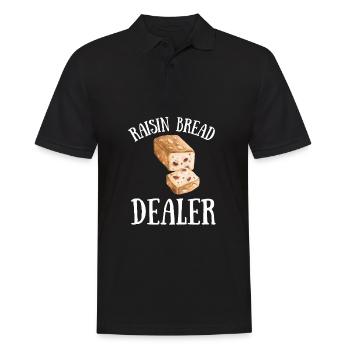 Cuisson du pain aux raisins secs - Polo Homme - noir - Devant - Kai (181cm)