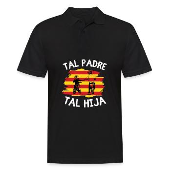 Tal Padre Tal Hijo Motocross Moto Desporte - Männer Poloshirt - Schwarz - Vorne - Kai (181cm)