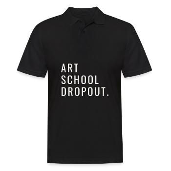 Décrochage scolaire - Polo Homme - noir - Devant - Kai (181cm)
