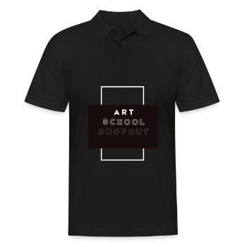 Décrochage scolaire - Polo Homme - noir - Devant - Kai (181cm)