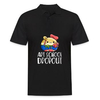 Décrochage scolaire - Polo Homme - noir - Devant - Kai (181cm)