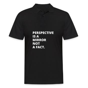 Philosophical Debate Feeling Philoslothical - Men's Polo Shirt - black - Front - Kai (181cm)