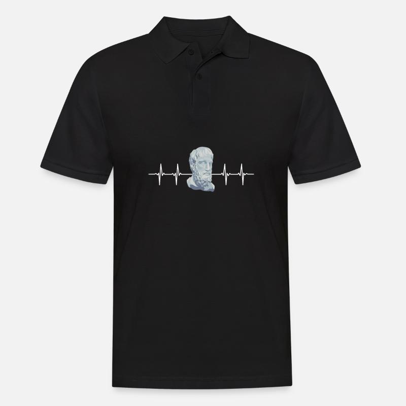Philosophical Debate Feeling Philoslothical - Männer Poloshirt - Schwarz