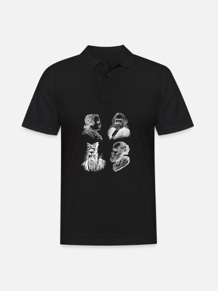 Philosophical Debate Feeling Philoslothical - Men's Polo Shirt - black