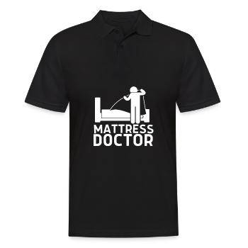 Meilleur vendeur de matelas de lit Docteur - Polo Homme - noir - Devant - Kai (181cm)