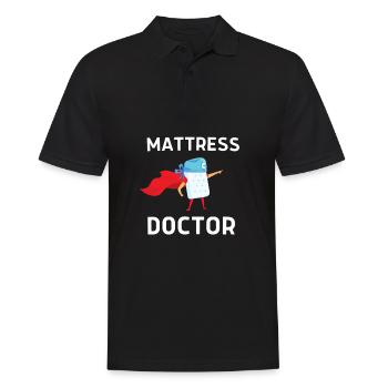Meilleur vendeur de matelas de lit Docteur - Polo Homme - noir - Devant - Kai (181cm)
