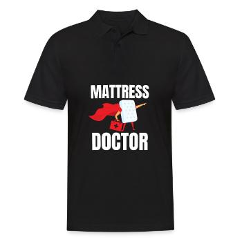 Meilleur vendeur de matelas de lit Docteur - Polo Homme - noir - Devant - Kai (181cm)