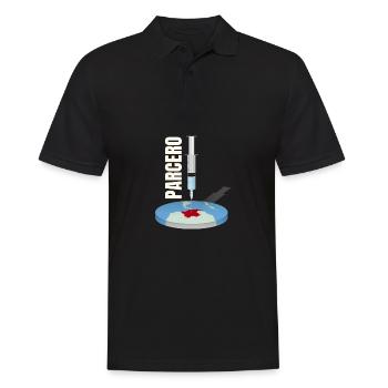 Parcero Colombia Colombian Cartagena Medellin And - Männer Poloshirt - Schwarz - Vorne - Kai (181cm)
