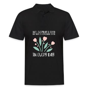 Psoriatic Arthritis Warrior & Chronic PSA - Männer Poloshirt - Schwarz - Vorne - Kai (181cm)