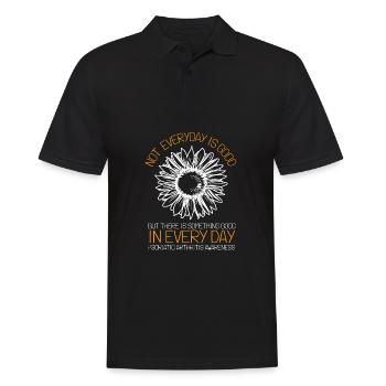 Arthrite psoriasique Guerrier et APS chronique - Polo Homme - noir - Devant - Kai (181cm)